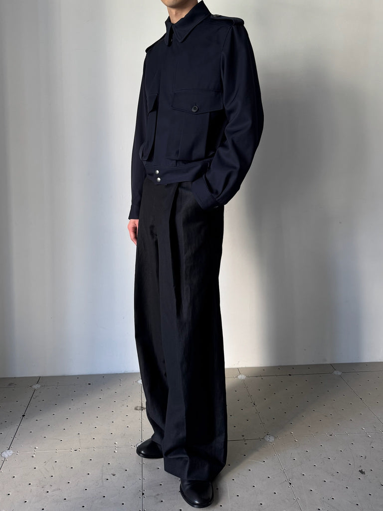 DRIES VAN NOTEN 00620-VLEO 1176 M.W.JACKET NAVY ドリス