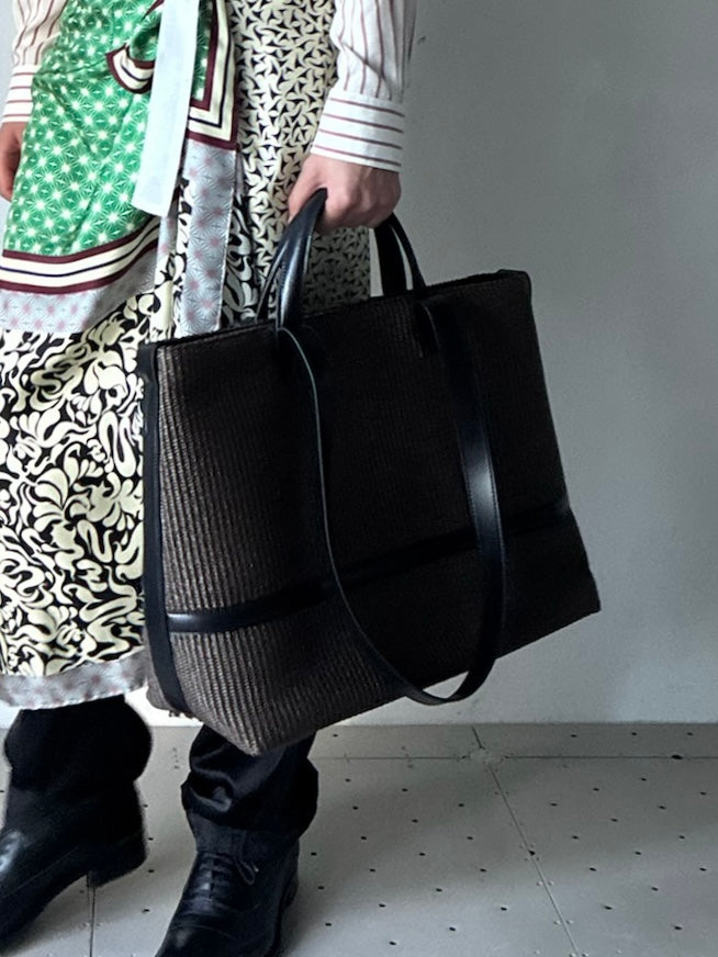 【問い合わせ商品】00130-BM261-BOMBE174-950 M.L.BAG BROWN