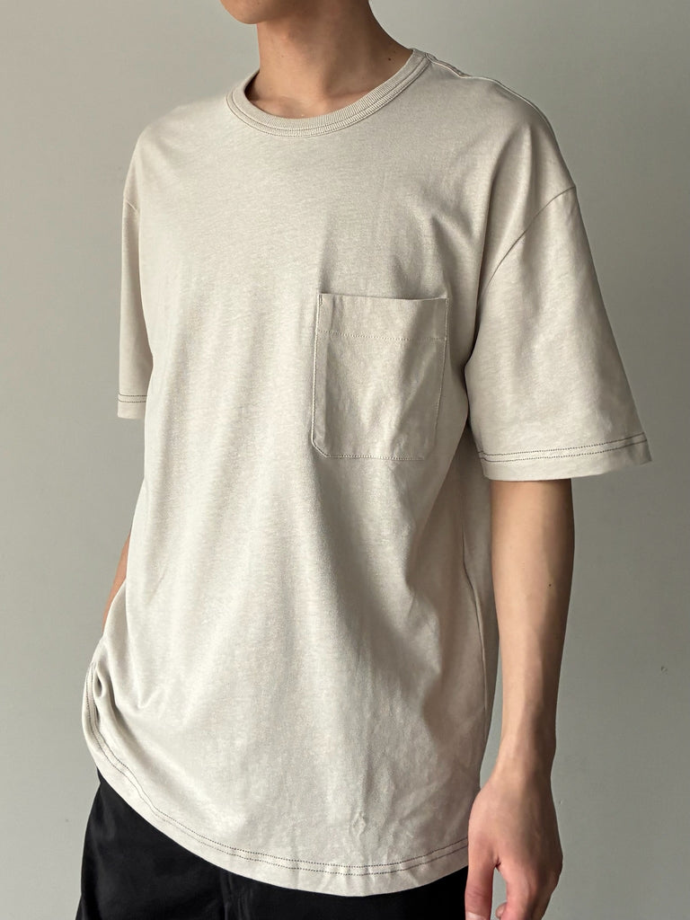 【TS0010 LJ1010】BOXY SS T-SHIRT WHITE