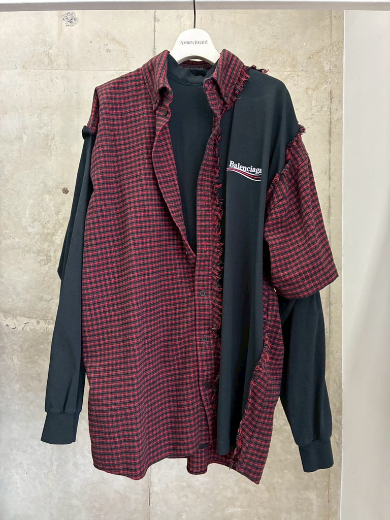 PATCHED SHIRT MULTI