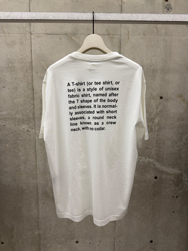 【MH27TR220W】DEFINITION REGULAR T-SHIRT WHITE