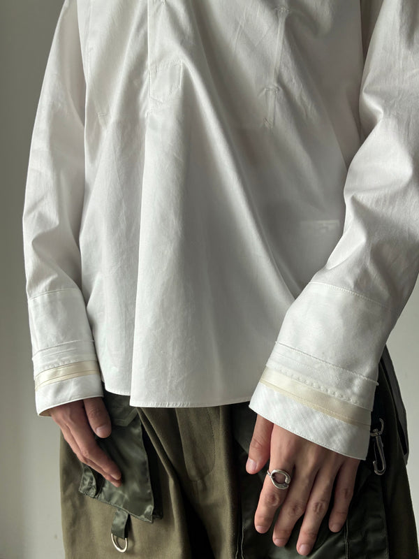【34PDC-S1-4147】LOUIS SHIRT WHITE