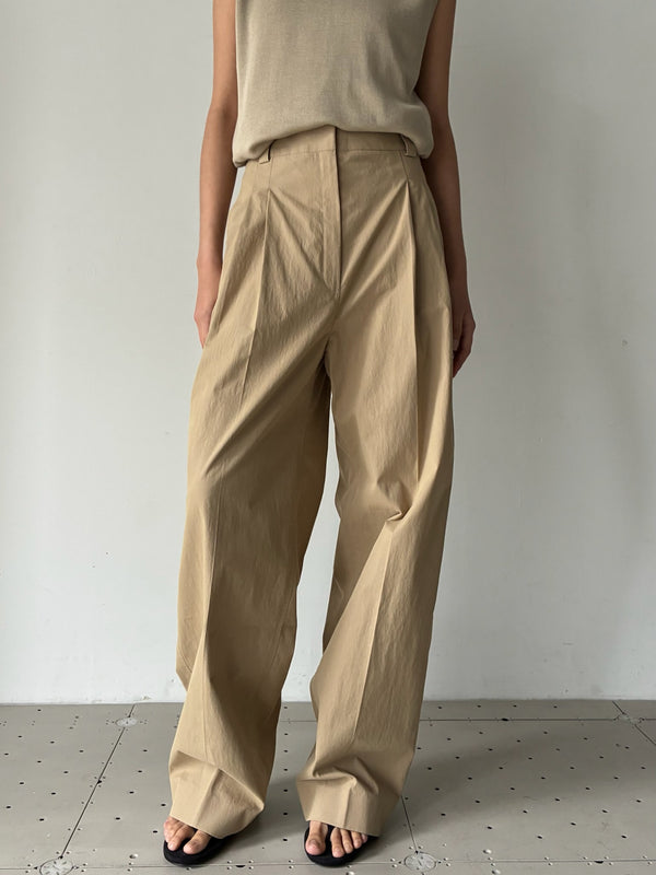 KAIA TROUSERS BEIGE