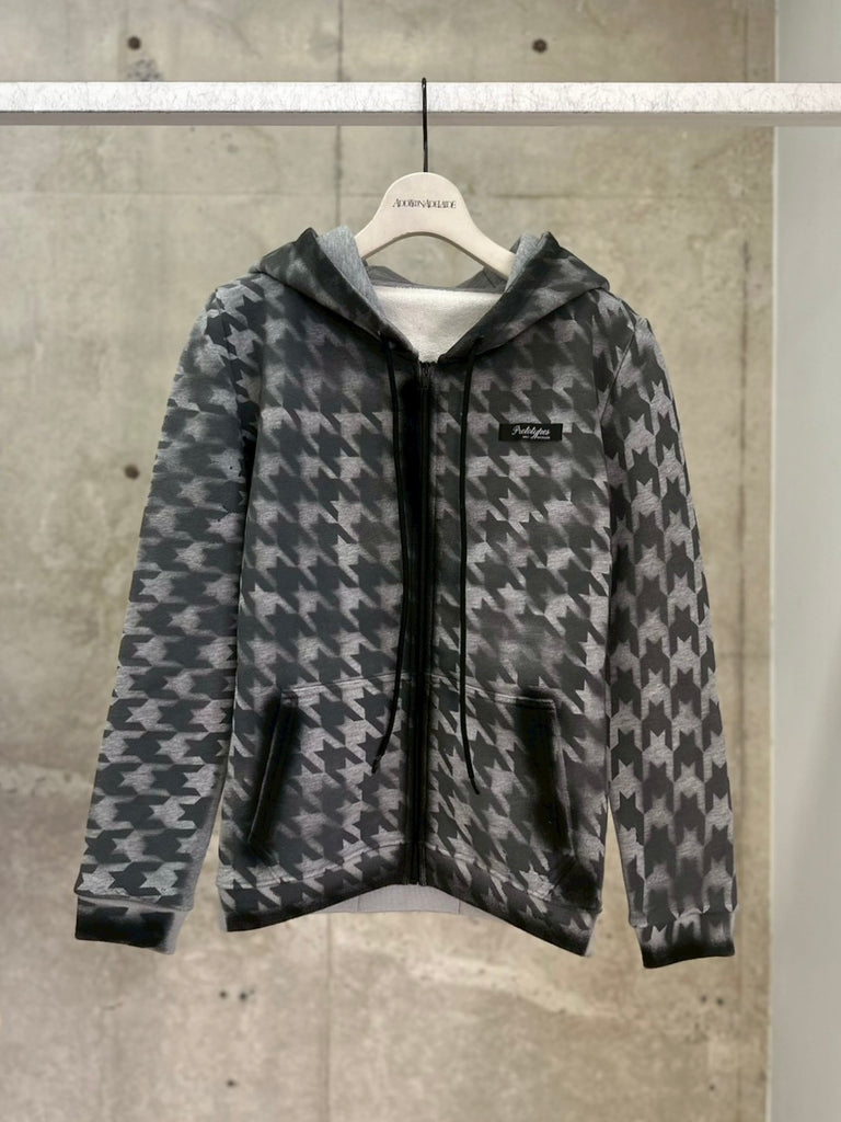【33PT09JE21WWGY】PIED DE POULE ZIP UP MULTI