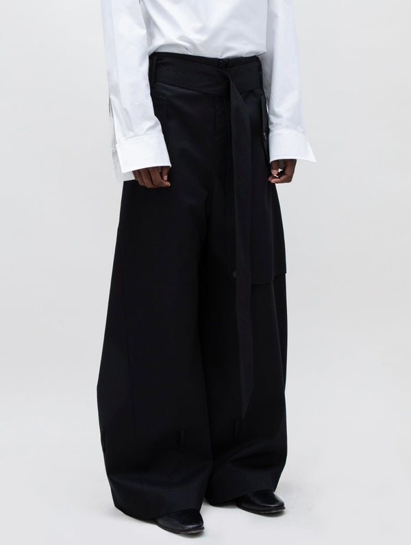 MANDARIN COLLAR SHIRT WHITE