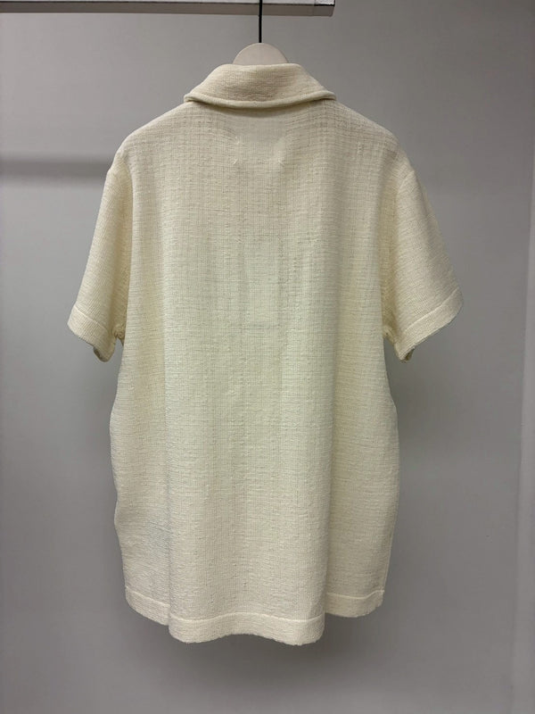 SHORT-SLEEVED SHIRT OFF WHITE