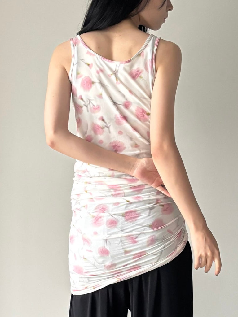 【34AP01APJEDR06047】LAYERING TANK JERSEY DRESS WHITE