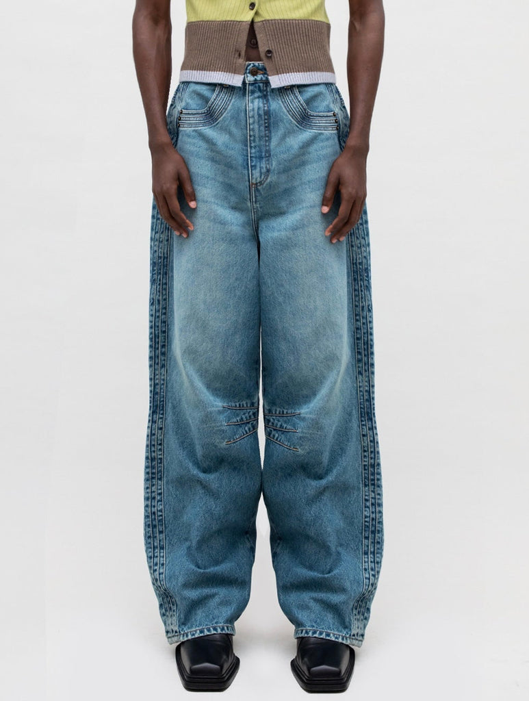 OVERSCALED DENIM LIGHT BLUE