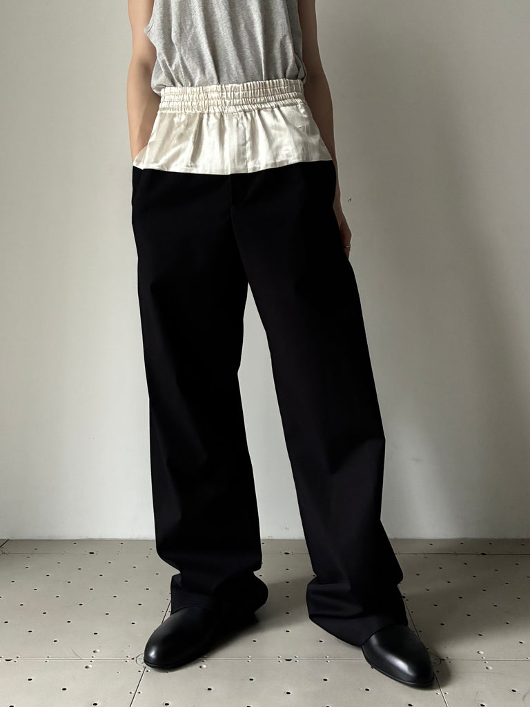 【問い合わせ商品】PABLO 3302 M.W.PANTS BLACK