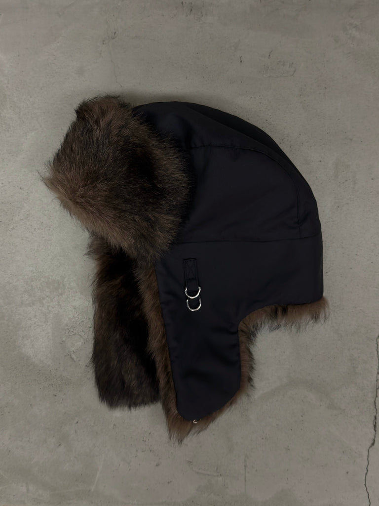 【HW0003 LL0284】FUZZY CHAPKA BROWN