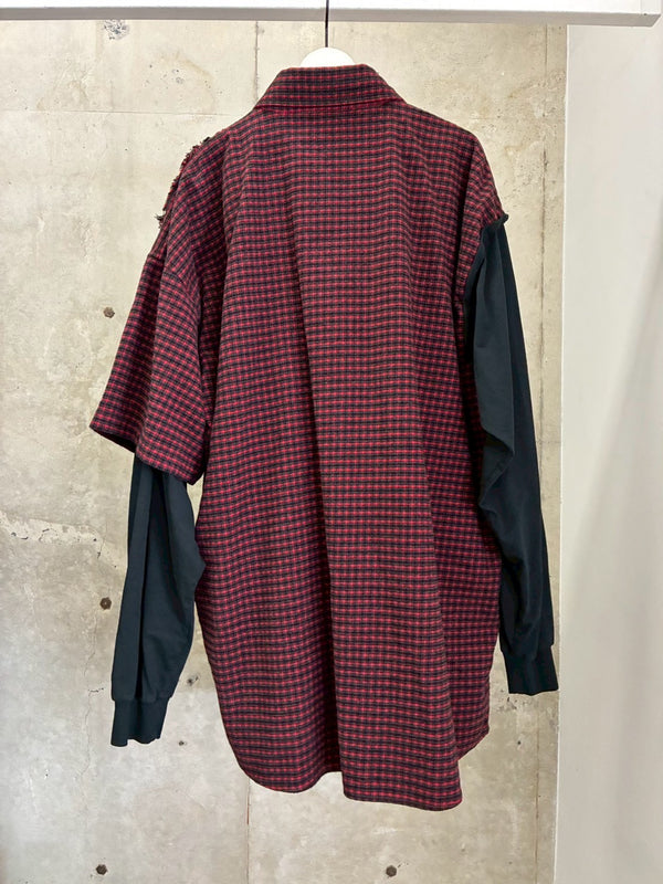 PATCHED SHIRT MULTI