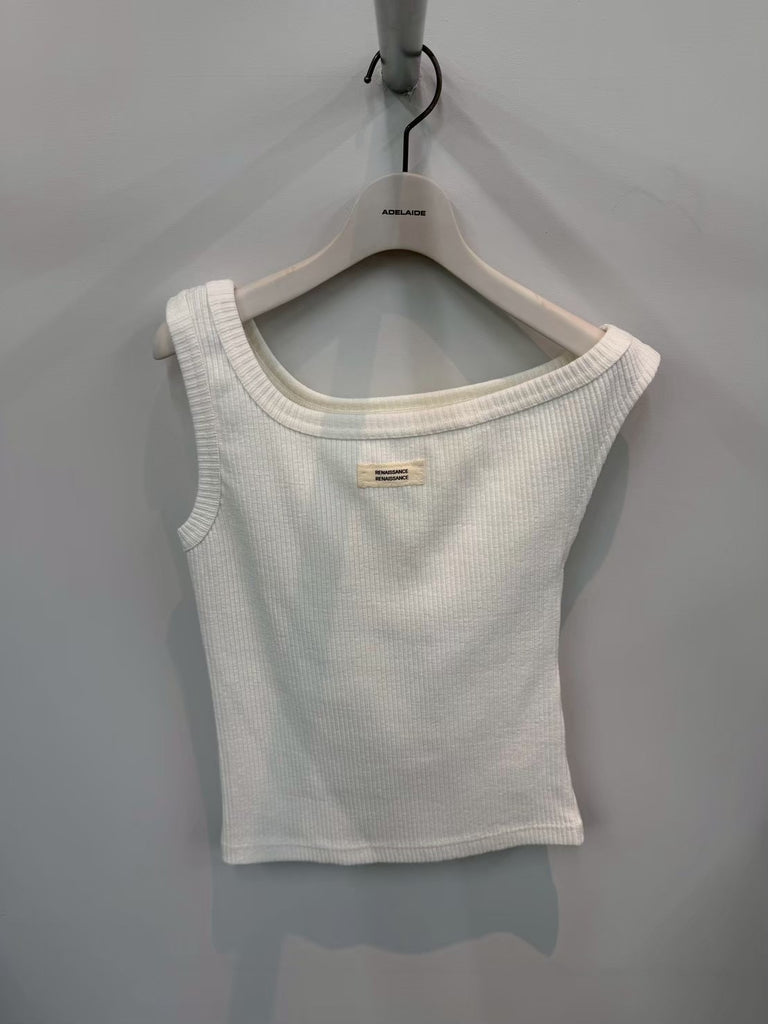 【33RR0CC】CC TOP WHITE
