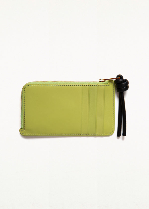 KNOT COIN CARDHOLDER YELLOW