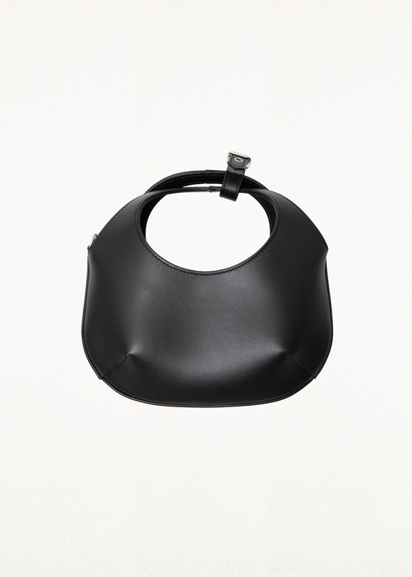 MINI HOLY LEATHER BAG BLACK