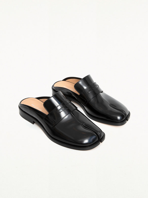 TABI CITY LOAFER MULE BLACK