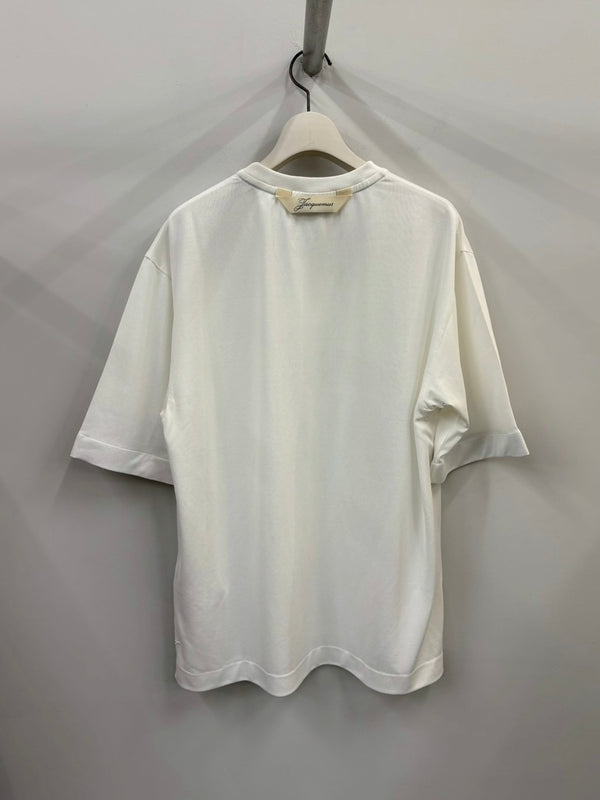 LE TSHIRT ROND CARRE MC WHITE