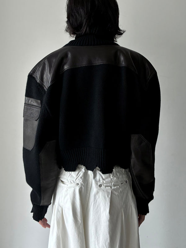 【34PDC-S1-7113】KEN SWEATER BLACK