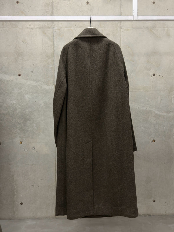 【CO1169 LF1700】SOFT DB COAT BROWN