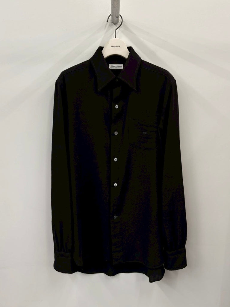 【S50DT0065M35749900】LONG-SLEEVED SHIRT BLACK