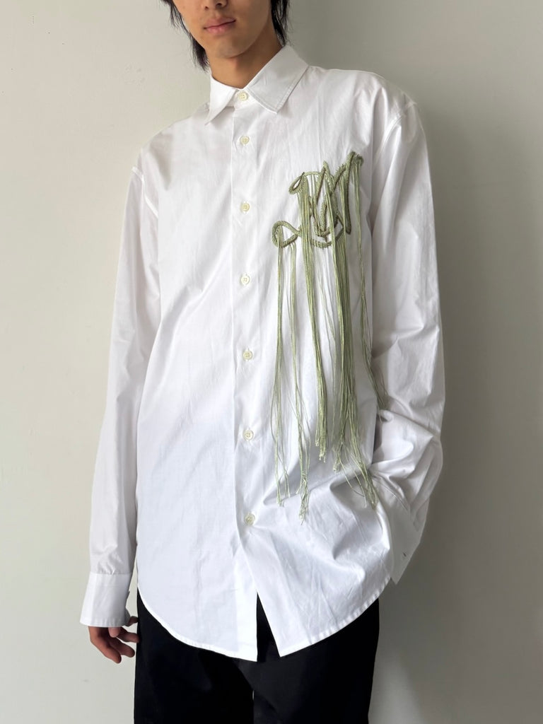 【262-020745-4439】01505-CAPER EMB 4439 M.W.SHIRT WHITE