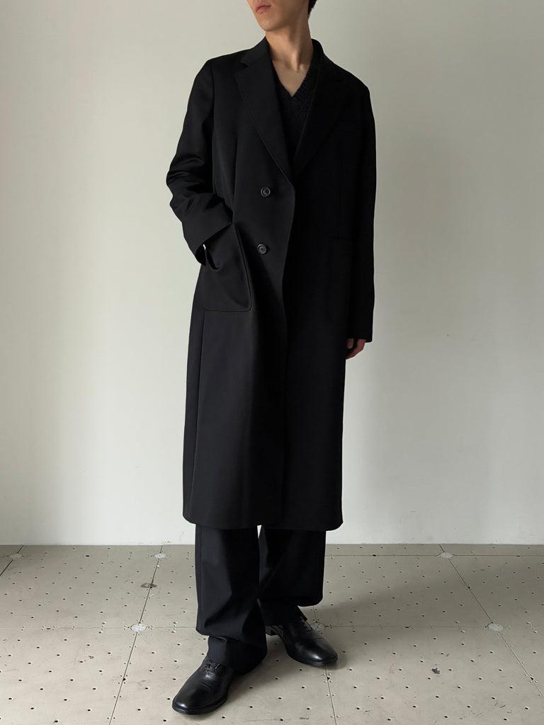 ROBE OVERCOAT BLACK