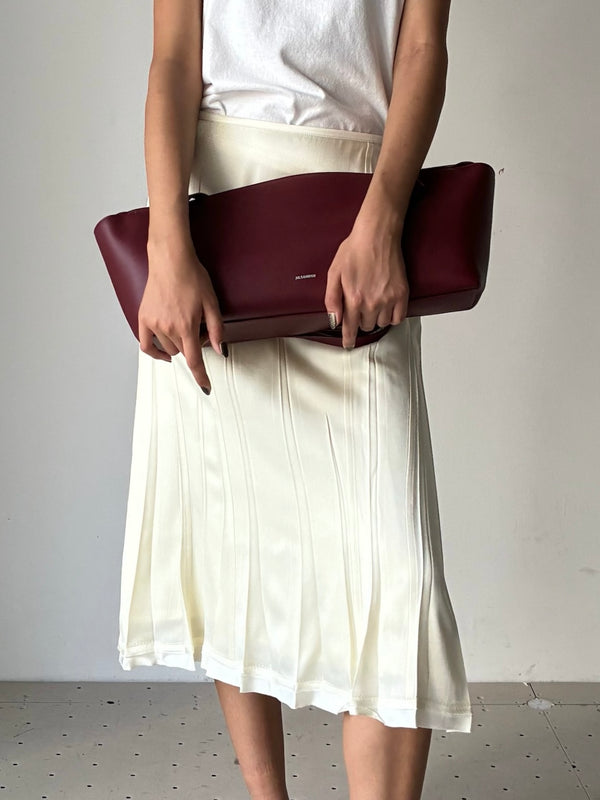 KNOT SHOULDER EW BURGUNDY