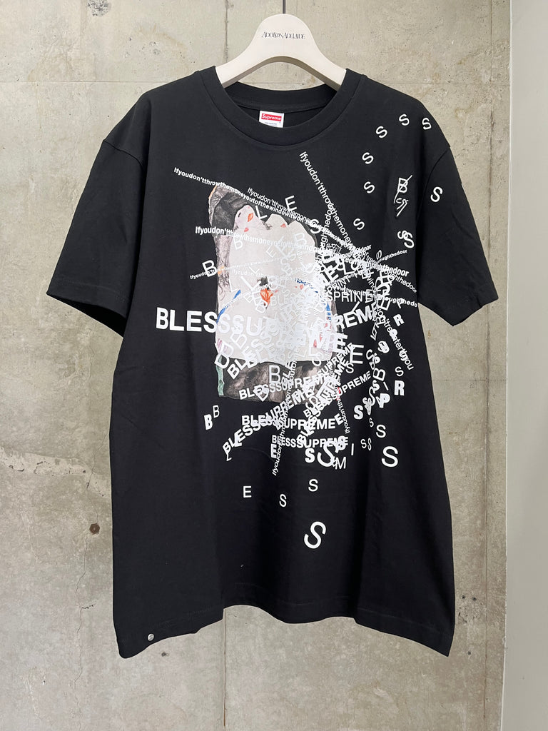BLESS SUPREME & BLESS BE LESS T-SHIRT BLACK 公式通販