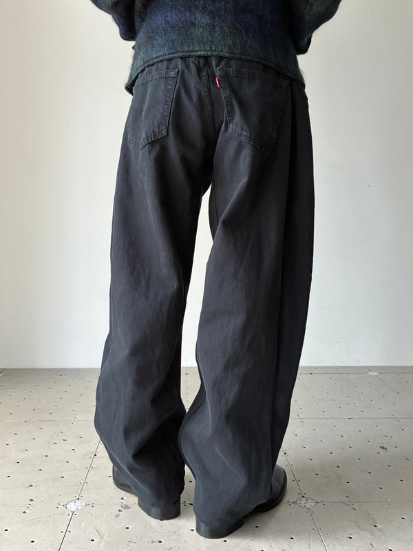 OVERJOGGINGJEANSJERSEY BLACK