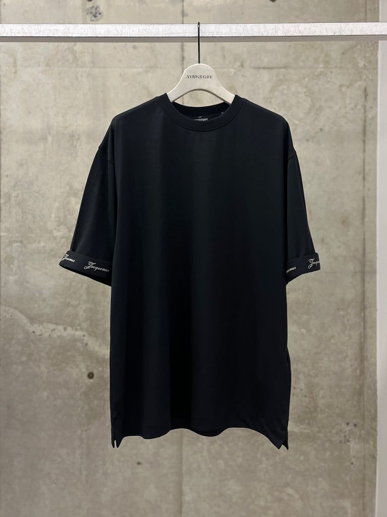 LE TSHIRT ROND CARRE MC BLACK