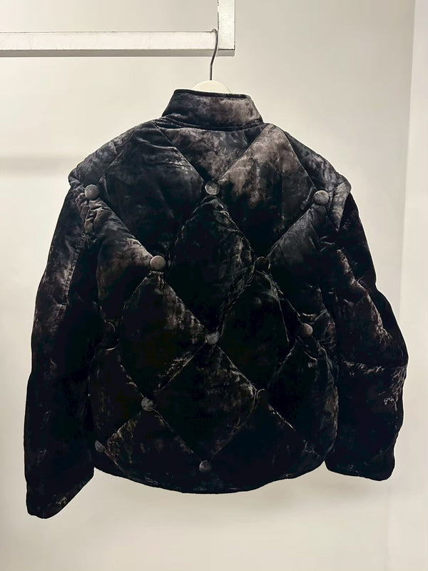 VICTORIAN SOFA DOWN JACKET BLACK