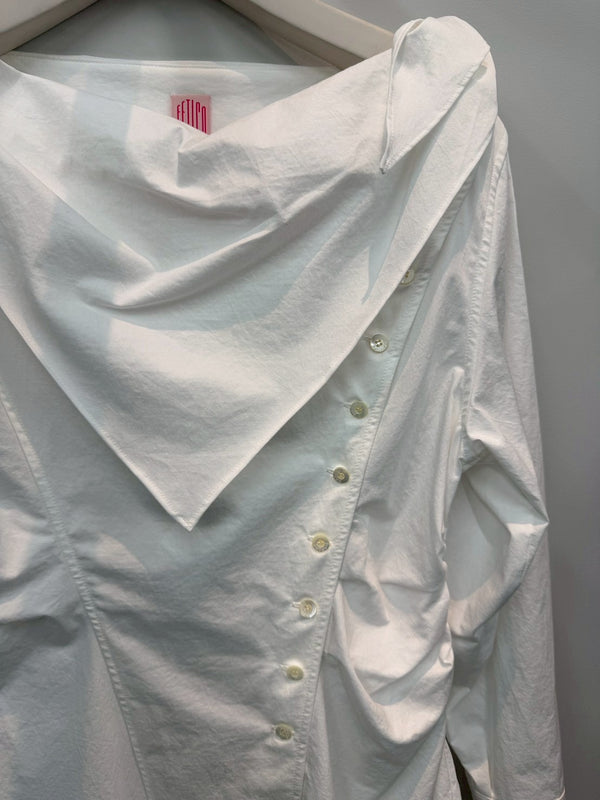 【FTC264-0104B】BLOUSE WHITE