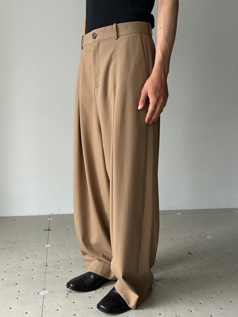 LOEWE LOW CROTCH TROUSERS AF BEIGE ロエベ正規取扱店