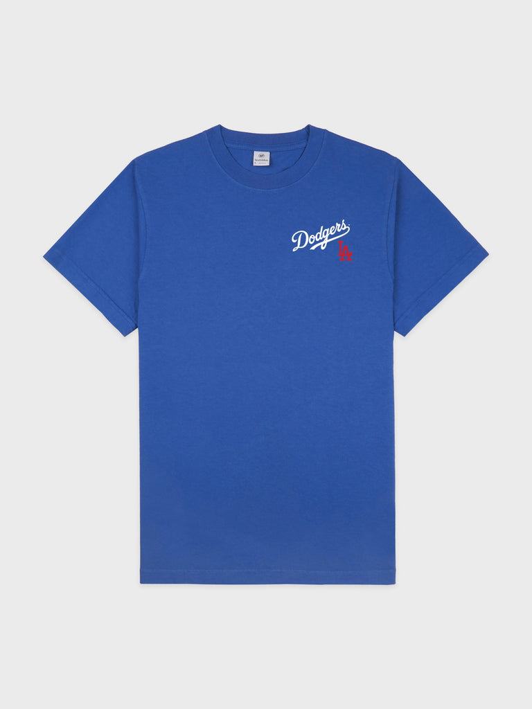 DODGERS SERIF T-SHIRT BLUE