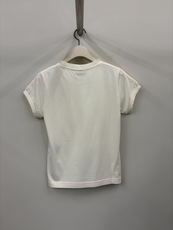 【WH27TR165W】FEMME FITTED T-SHIRT WHITE