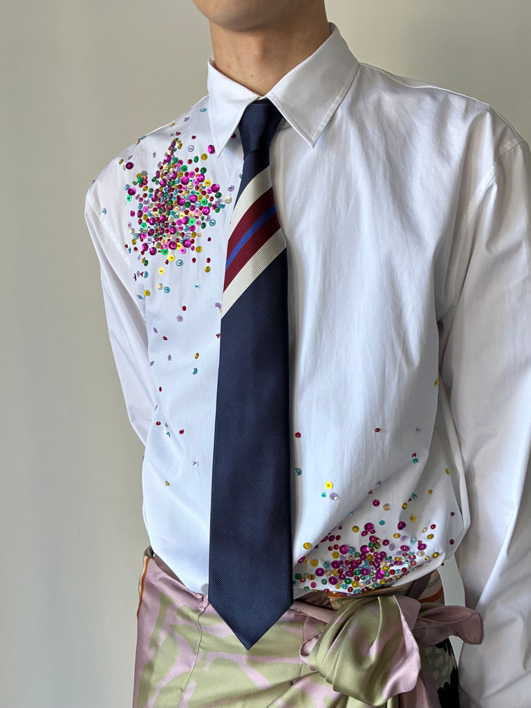 【問い合わせ商品】06000-TIE 102 Q.3905 M.W.TIE NAVY