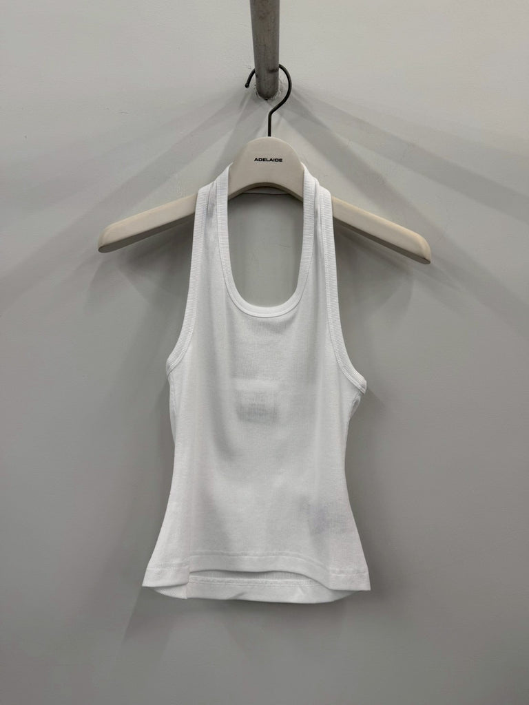 HALTER TANKTOP WHITE