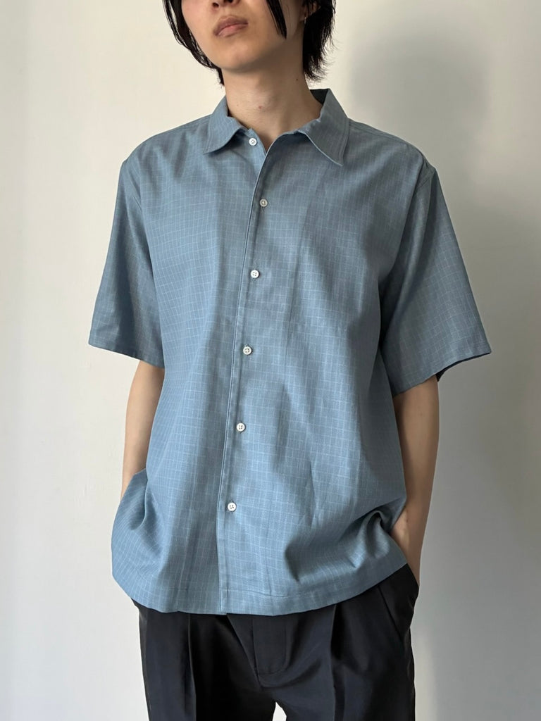 【26a/75-c-00-bl-02】Exclusive 半袖シャツ BLUE