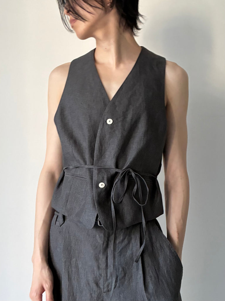 LE GILET PAYSAN GREY