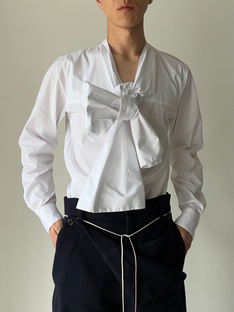 【問い合わせ商品】01110-CURLBITT 2295 M.W.SHIRT WHITE