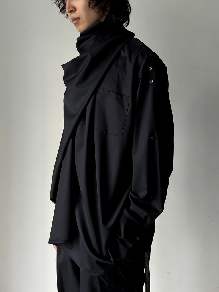 【34PDC-S1-4143】 SAKI TOP BLACK