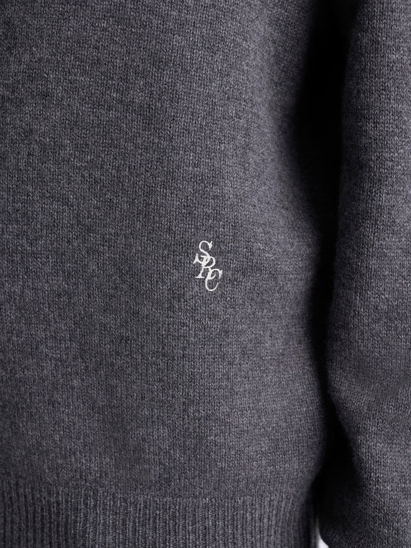 【32SR08WS01267302GY22】SRC CASHMERE SWEATER GREY