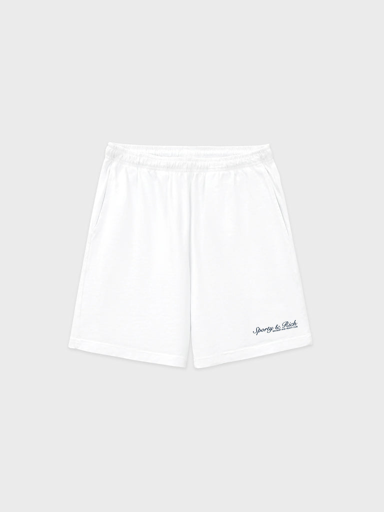【33SR04SH03975325WH01】 Syracuse Gym Short White