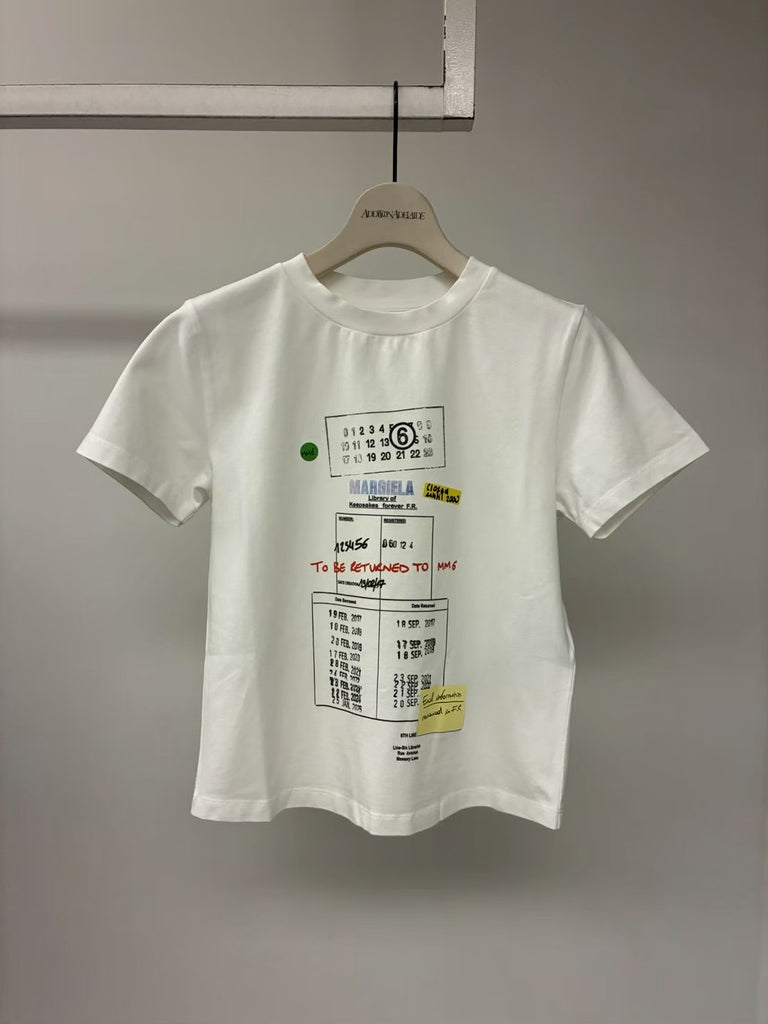 【S52GC0360M20185100】T-SHIRT WHITE