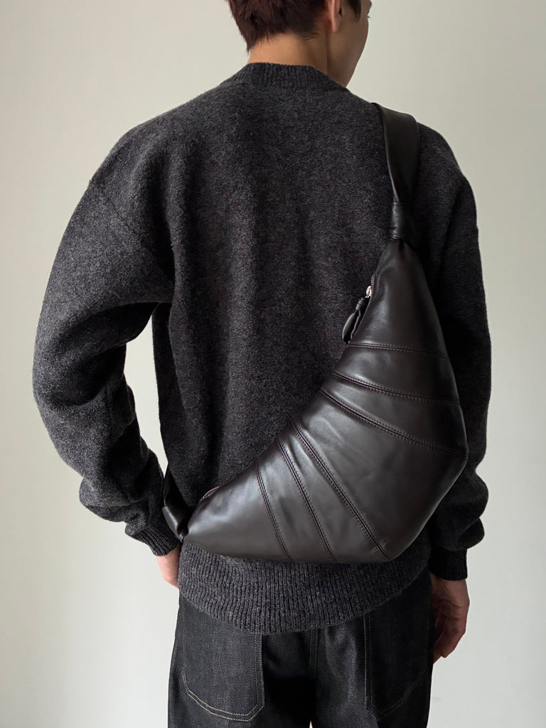 MEDIUM CROISSANT BAG BROWN