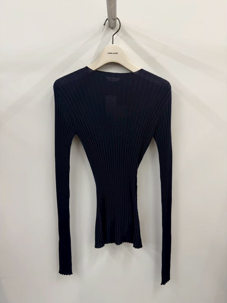 【875678-T1785-8065】L/S Crewneck NAVY