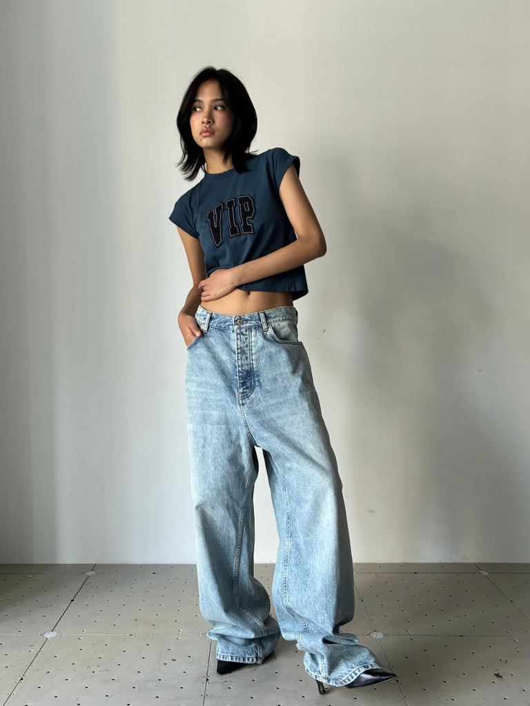 BAGGY PANTS BLUE