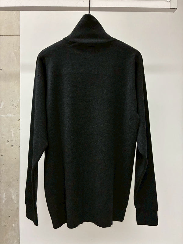 HIGH NECK SWEATER BLACK