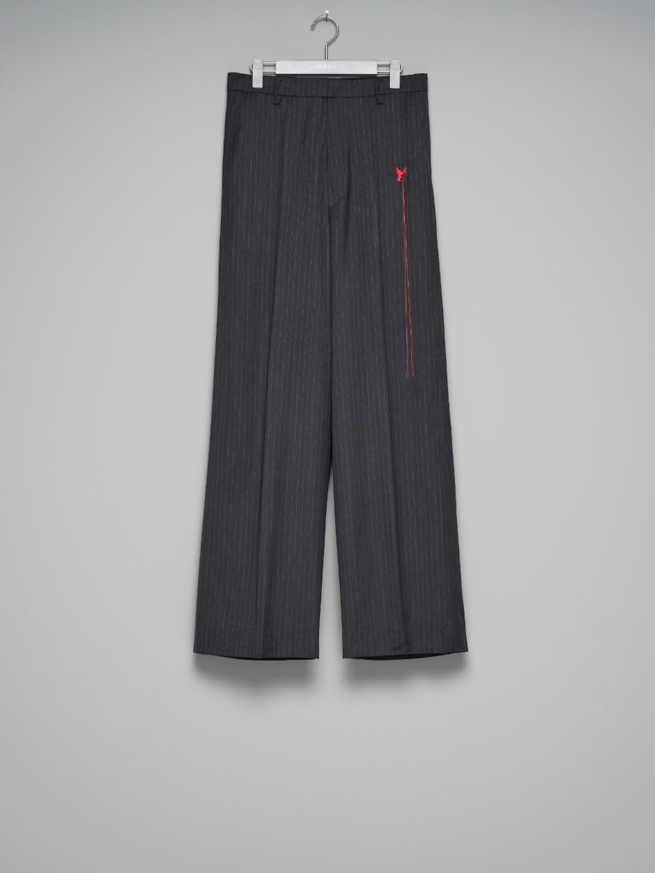 パンツ RED ANGEL WIDE TROUSERS - BLACK MASU (エム エー エス ユー) | RED ANGEL WIDE TROUSERS BLACK