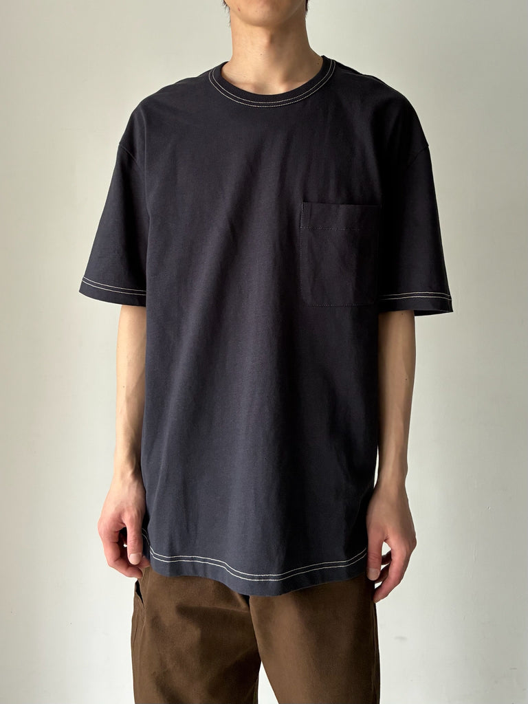 【TS0010 LJ1010】BOXY SS T-SHIRT NAVY