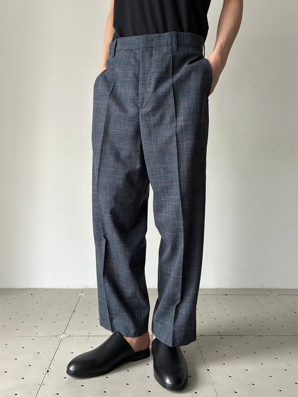 【J22KA0336J40297968】TROUSER 206 AW 23 BLUE